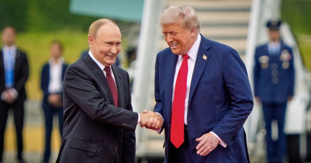 Putin gets warm welcome from Trump and a ride in The Beast at Alaska summit