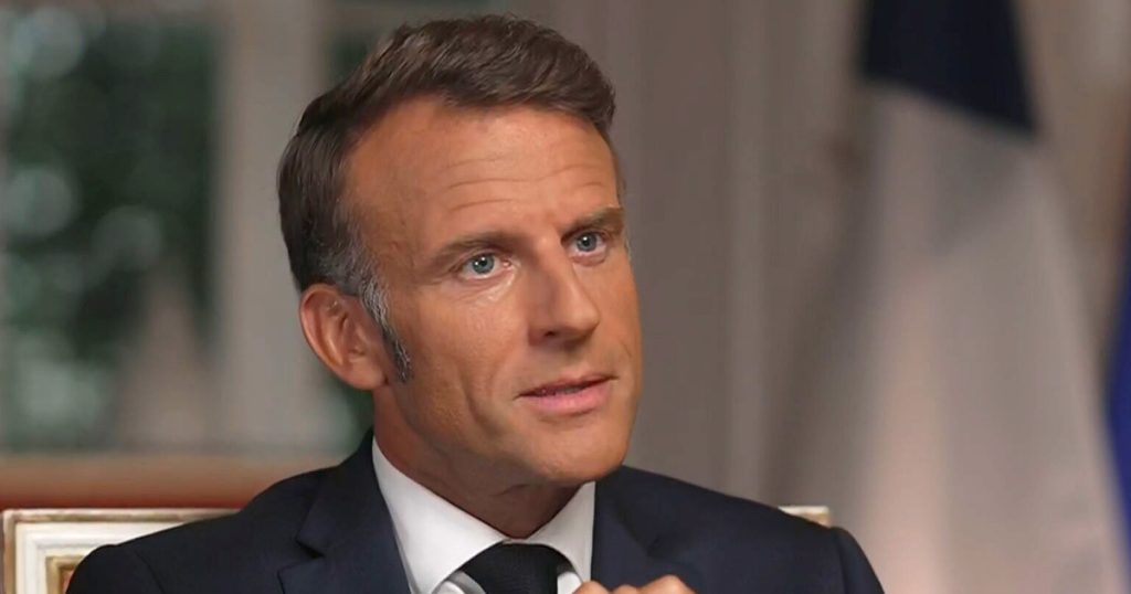 French President Emmanuel Macron says he doesn’t believe Putin is ‘very willing to get peace’ in Ukraine