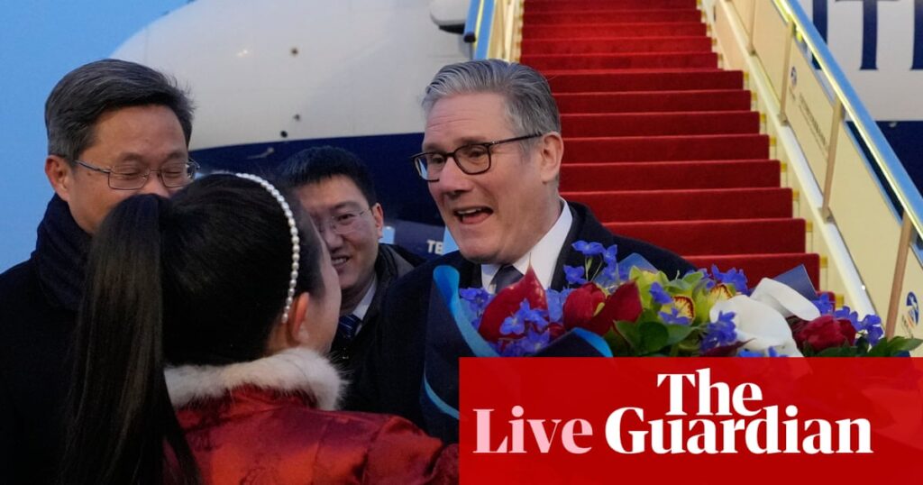 David Lammy takes PMQs as Starmer arrives in Beijing – UK politics live | Politics