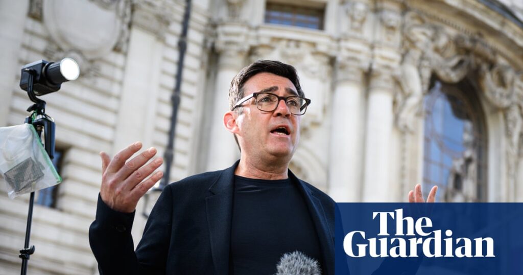 Labour row erupts after Andy Burnham blocked from byelection race | Andy Burnham