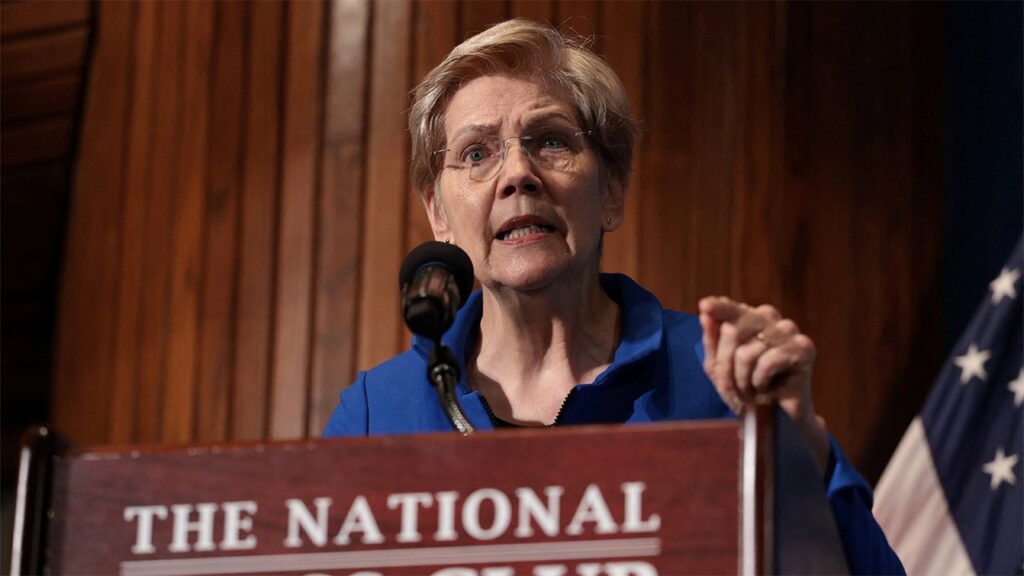 Elizabeth Warren warns Democrats against catering to wealthy elites