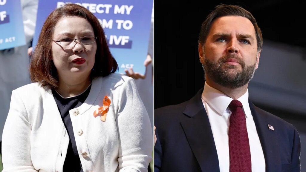 Senate Democrat Tammy Duckworth fires back at JD Vance’s Forrest Gump reference