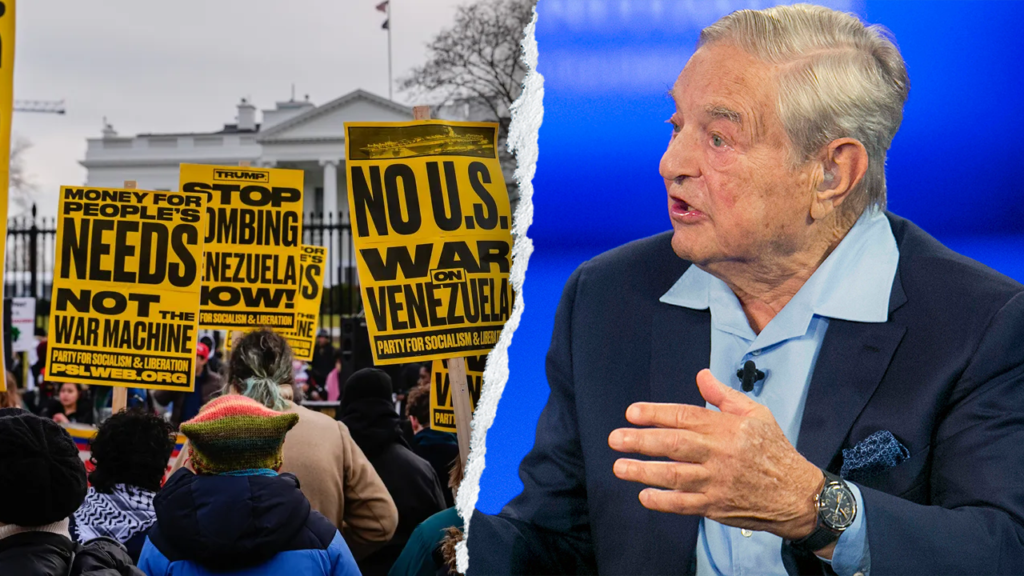 Soros-funded group calls for mass protests against Trump’s Venezuela operation