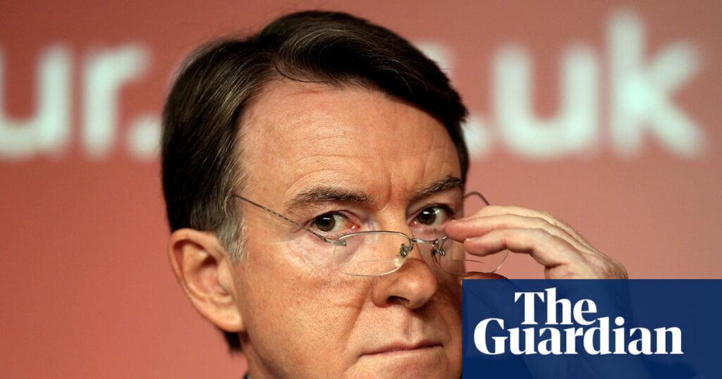 What does the criminal investigation mean for Peter Mandelson? | Peter Mandelson