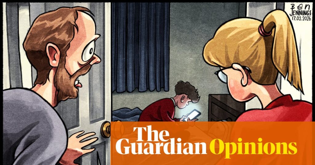 Ben Jennings on online safety – cartoon