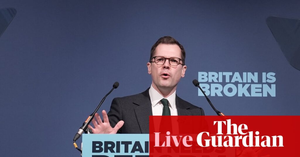 Jenrick says Reform UK would only allow British nationals to claim benefits – UK politics live | Politics